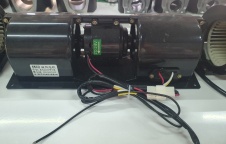 Мотор отопителя с резистором (350*100 мм)
